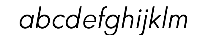 Charrow Regular Italic Font LOWERCASE