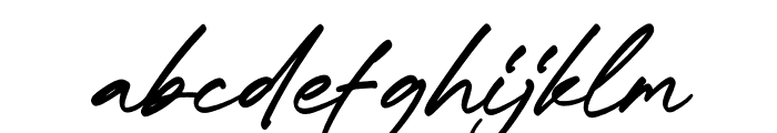 Charstter Fieldman Italic Font LOWERCASE