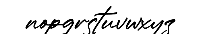 Charstter Fieldman Italic Font LOWERCASE