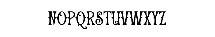 Chartenz-Regular Font LOWERCASE