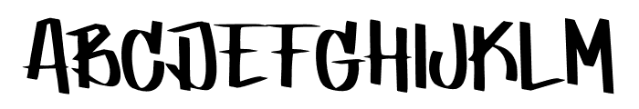 Charterans Font UPPERCASE