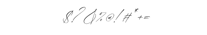 Charttisle Wadfield Italic Font OTHER CHARS