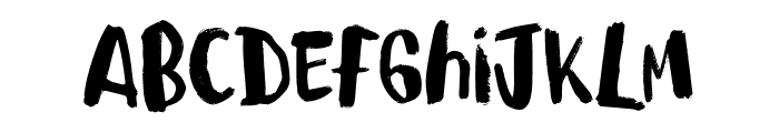 ChasoInk Font UPPERCASE
