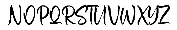 Chastery Regular Font UPPERCASE