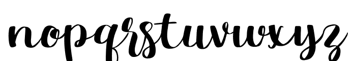 Chasy Font LOWERCASE