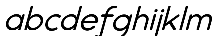 Chathing Italic Font LOWERCASE