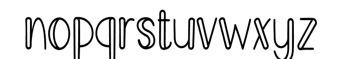 Chating Love Font LOWERCASE