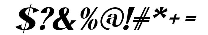 Chatterink-Italic Font OTHER CHARS