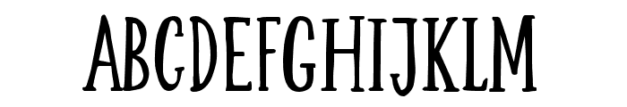 Chaumin Font UPPERCASE