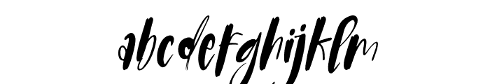 Chavezlafia Butter Italic Font LOWERCASE