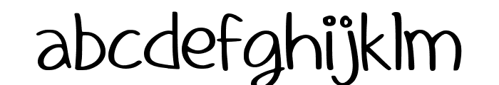Chaymilog Regular Font LOWERCASE