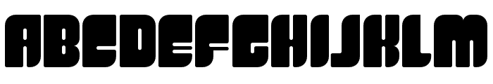 Chebu-Regular Font UPPERCASE