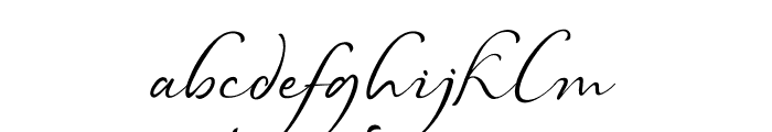 Checillonia Font LOWERCASE