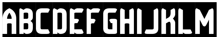Checkmate-Inverse Font UPPERCASE