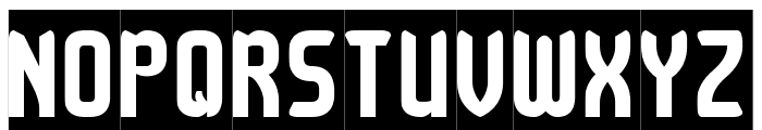 Checkmate-Inverse Font UPPERCASE