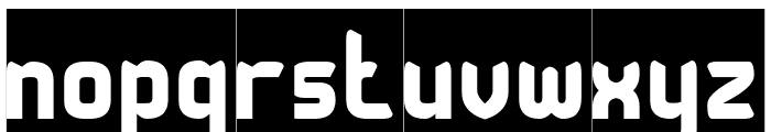 Checkmate-Inverse Font LOWERCASE