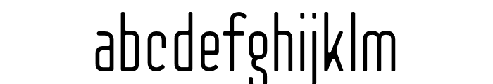 Checkpoint-Light Font LOWERCASE