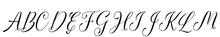Chedaty Font UPPERCASE