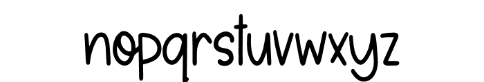 Cheeky Grin Font LOWERCASE
