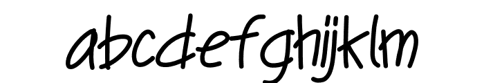 Cheeky Jack Font LOWERCASE