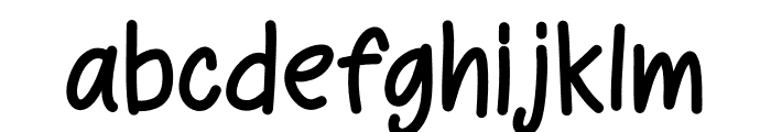 CheekyChick Regular Font LOWERCASE