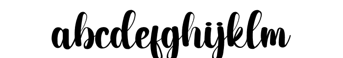 Cheerful Face Font LOWERCASE