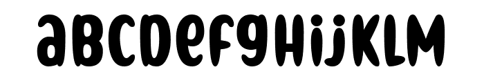 Cheerful Family Font LOWERCASE