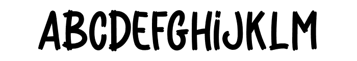 Cheerful Flower Font LOWERCASE
