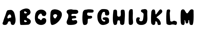 Cheerful Kids Regular Font LOWERCASE