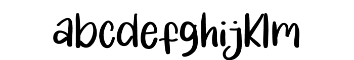 Cheerful Newyear Font LOWERCASE