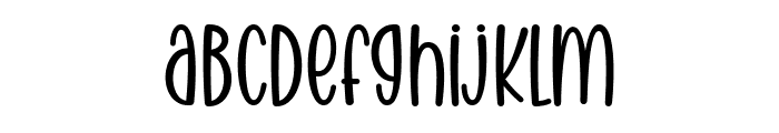 Cheerful Santa Font LOWERCASE