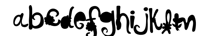 Cheerful Shine CF Font LOWERCASE