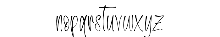 Cheerful Spring Font LOWERCASE