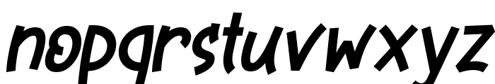 Cheerful Sunday Italic Font LOWERCASE