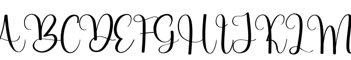 Cheerful Font UPPERCASE