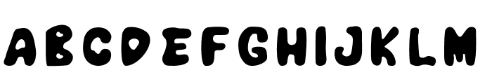 CheerfulKids-Regular Font LOWERCASE