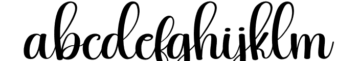 Cheerful Font LOWERCASE