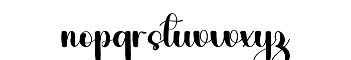 Cheerfull Blossom Font LOWERCASE