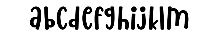 Cheerfully Font LOWERCASE