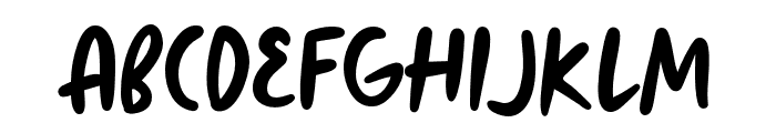 Cheerskid-Regular Font UPPERCASE