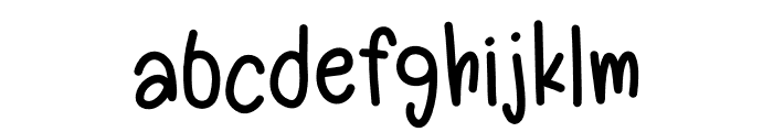 Cheery Regular Font LOWERCASE