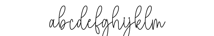 Cheescake Monoline Font LOWERCASE