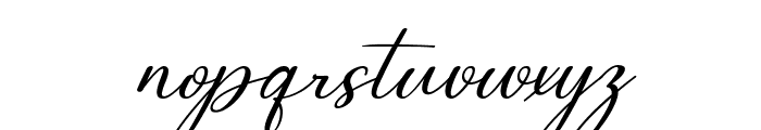 Cheescake script Regular Font LOWERCASE