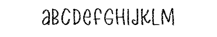 Cheese Grater Regular Font LOWERCASE