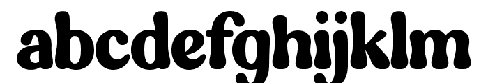 CheeseDelight-Regular Font LOWERCASE