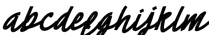 Cheeselatte Rust Italic Font LOWERCASE