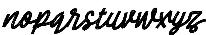 Cheeselatte Rust Italic Font LOWERCASE
