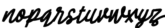 CheeselatteRust-Italic Font LOWERCASE