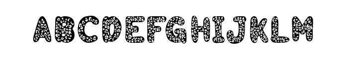 Cheetah Mania Regular Font UPPERCASE
