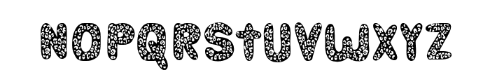 Cheetah Mania Regular Font UPPERCASE